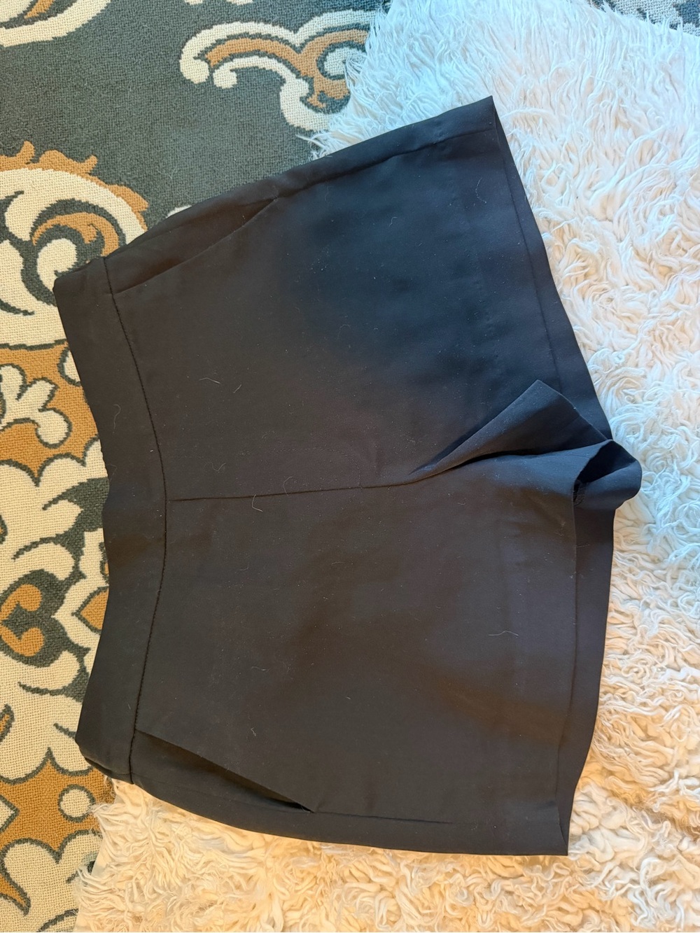 Calvin Klein Black Tailored Shorts